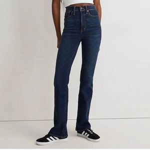 Madewell Women's Flare Jeans - Dark Blue